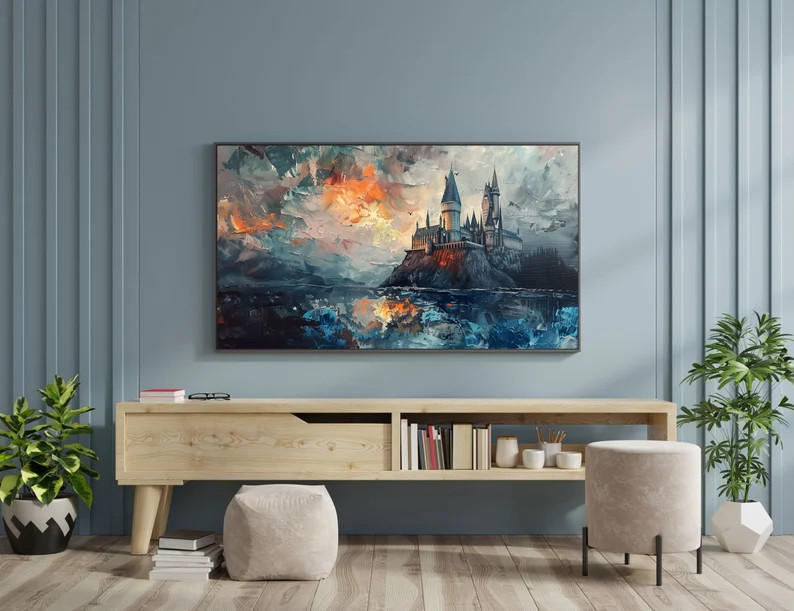 Frame TV Art 4K Wizard World School Bundle Samsung Frame TV Art Digital Download Magic School Ins... | Etsy (US)