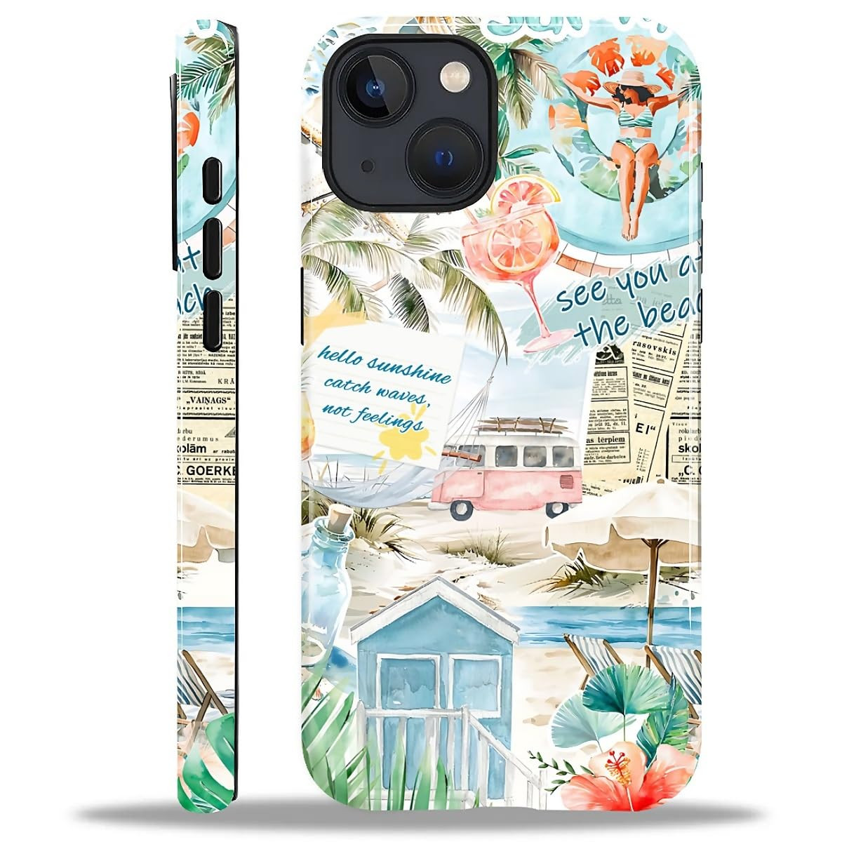 Case for iPhone 15, Hybrid 2-Layer Case, Shockproof Military-Grade Protection Durable Anti-Scratc... | Amazon (US)