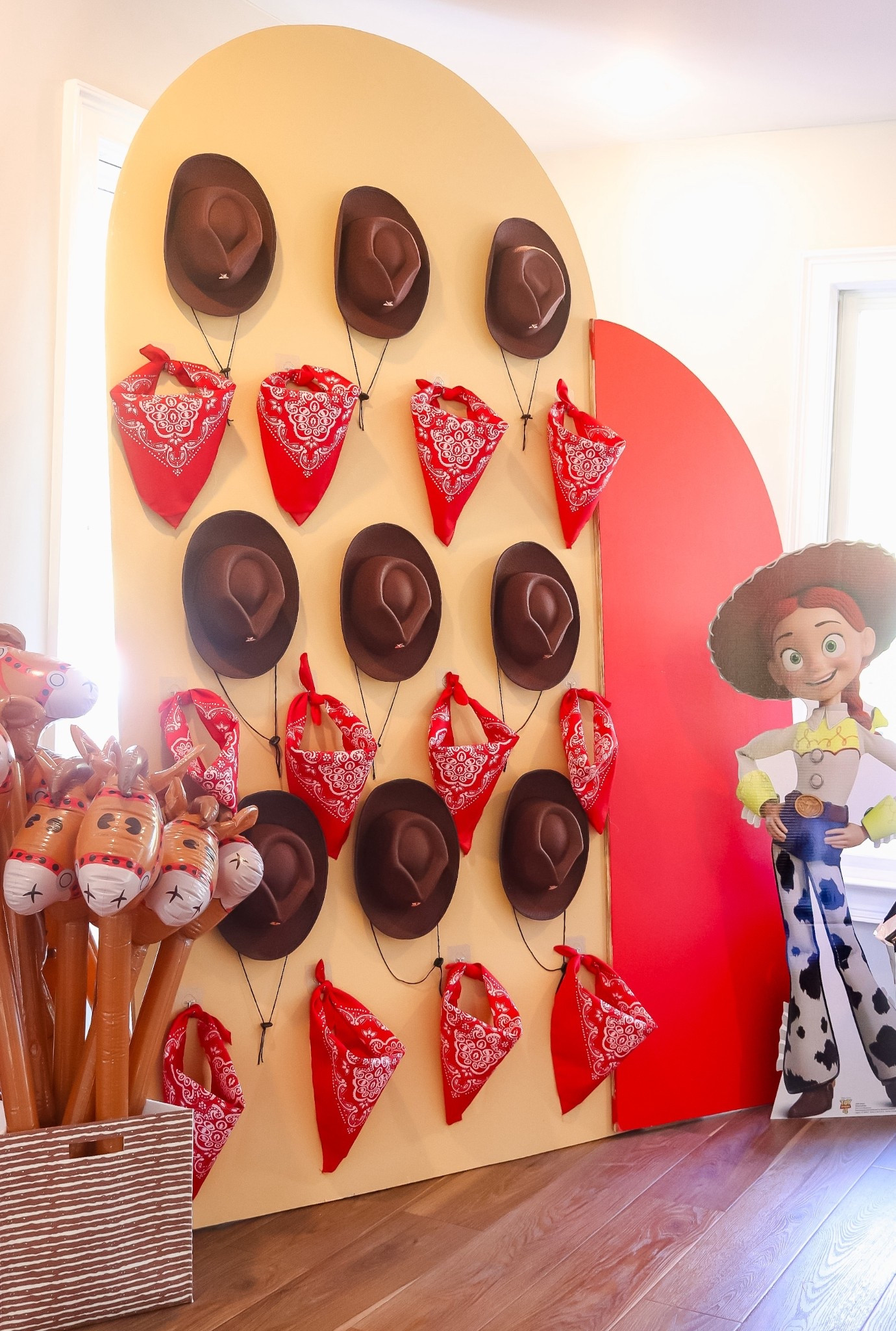 Toy Story birthday party - Woody’s Round Up Cowboy wall / Jessie Cowgirl wall

Kids birthday party / kids party theme / boy birthday / girls birthday 

#LTKKids #LTKParties