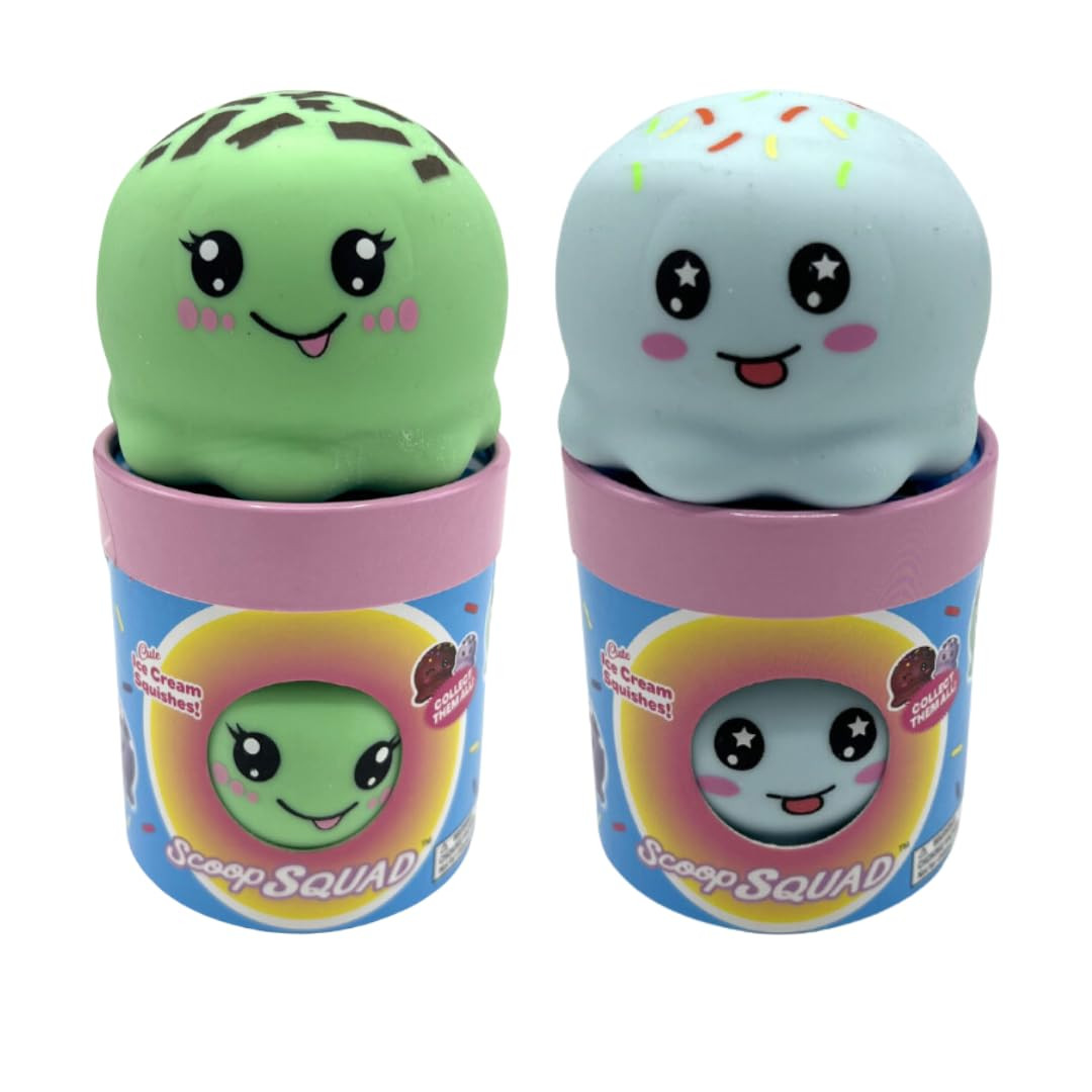 2 Pack Scoop Squad Squishy Ice Cream Scoops- Jiminy and Mighty | Amazon (US)