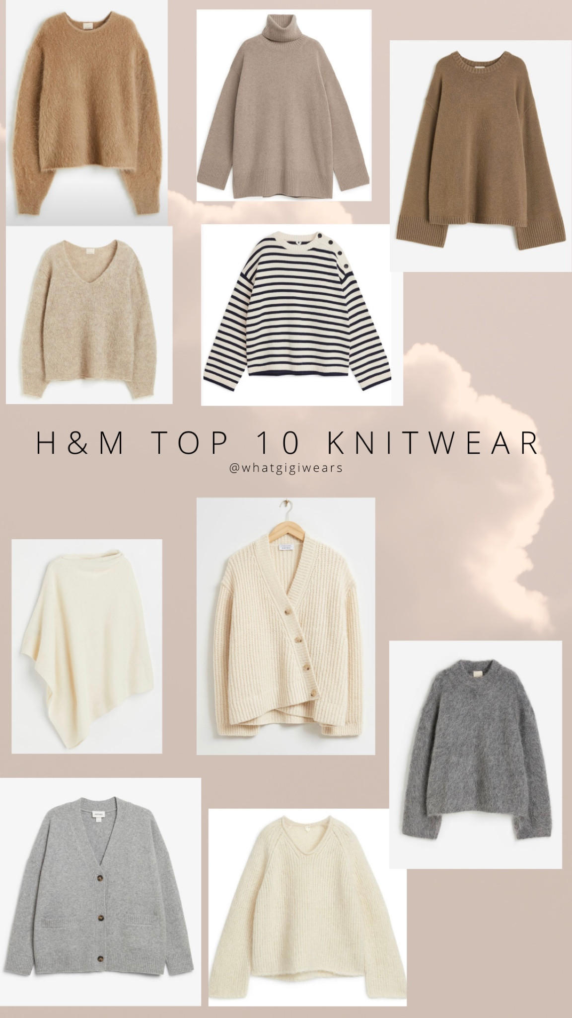 h and m knitwear