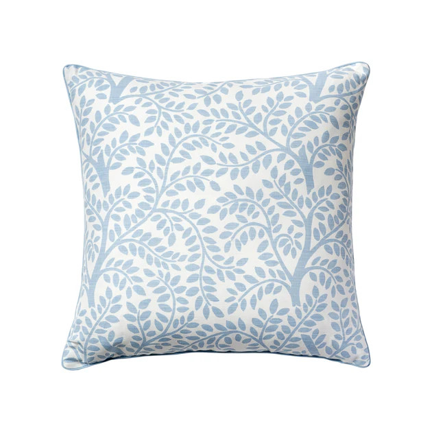 Floral Vine Decorative Pillow with Insert | Cailini Coastal