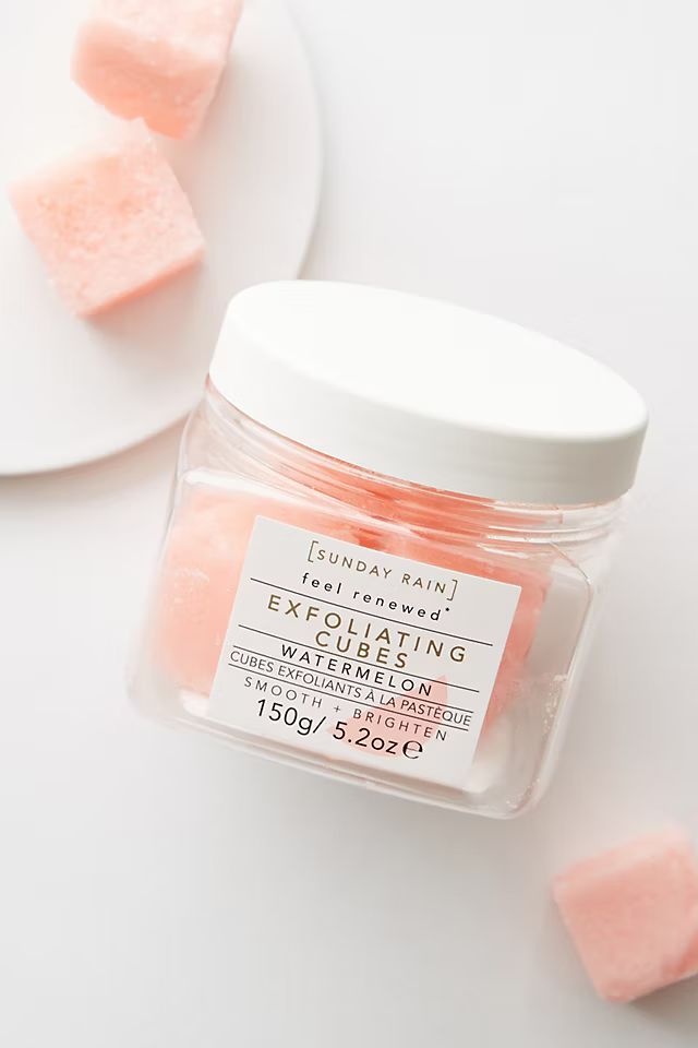 Sunday Rain Watermelon Exfoliating Cubes | Anthropologie (US)