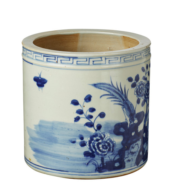Shanren Planter - Blue/White | OKA US