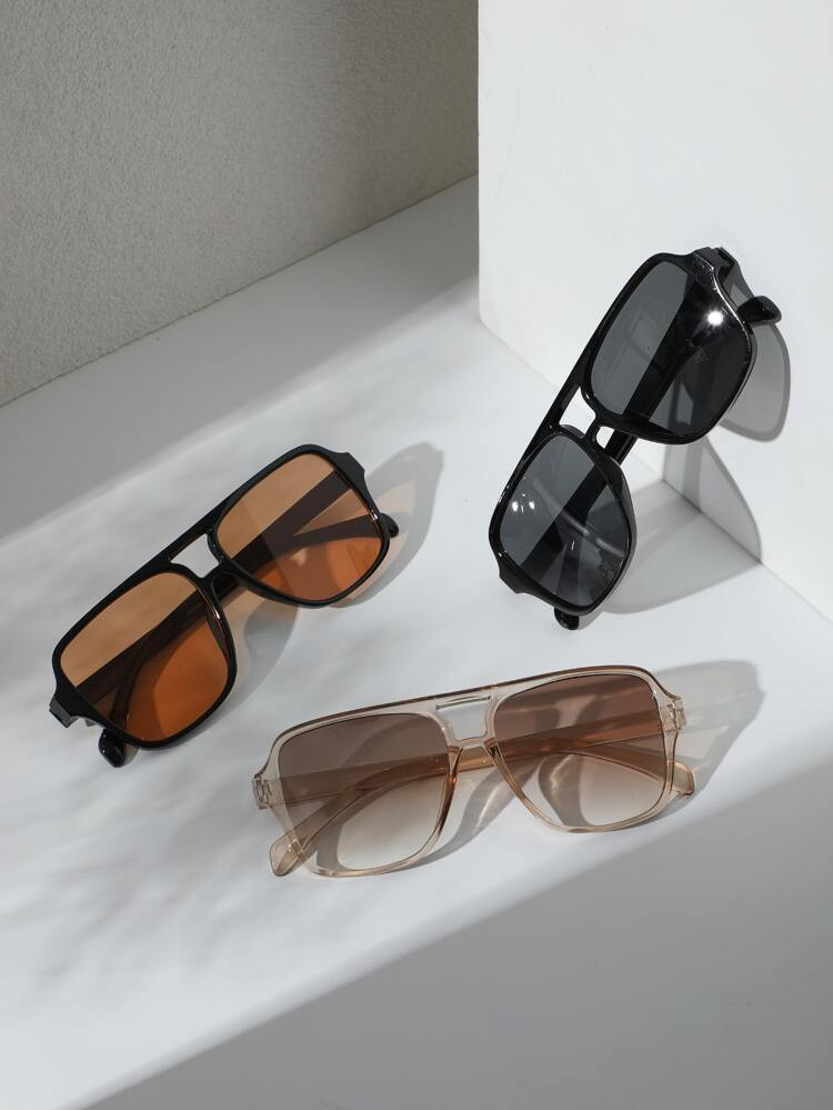 $6.30           
        4.81
       
        (100+)
               
      3pairs Square Frame Su... | SHEIN