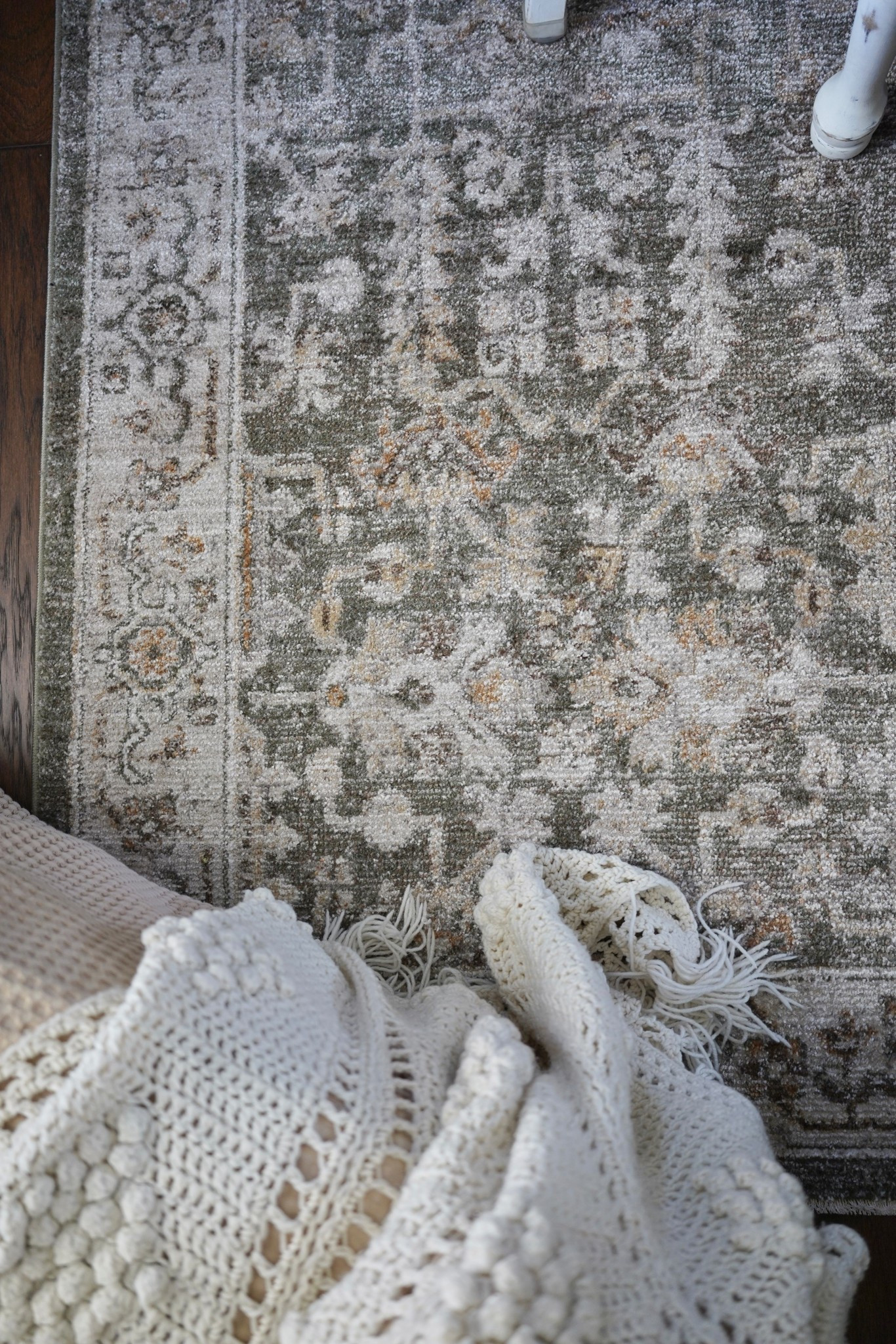 My FAVORITE rug! And it’s on Amazon! Organic colors. Cozy home. Area rug. Green rugs. 

#LTKHome