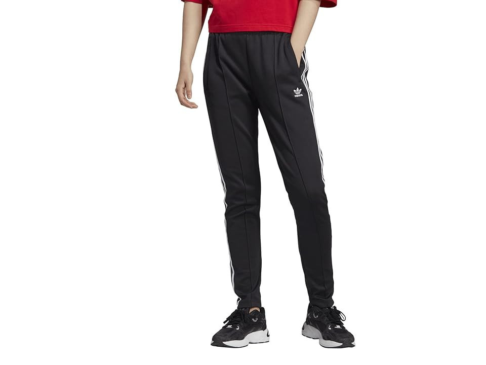 adidas Originals Adicolor Superstar Track Pants (Black) Women's Clothing | Zappos