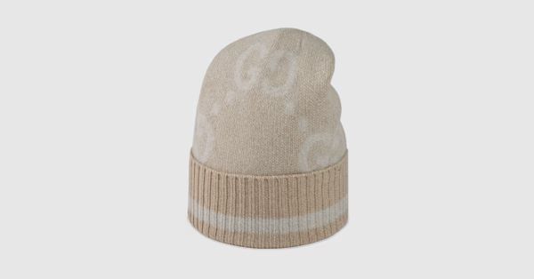 GG cashmere lamé jacquard hat | Gucci (US)