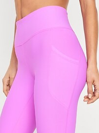High-Waisted PowerSoft 7/8 Leggings | Old Navy (US)