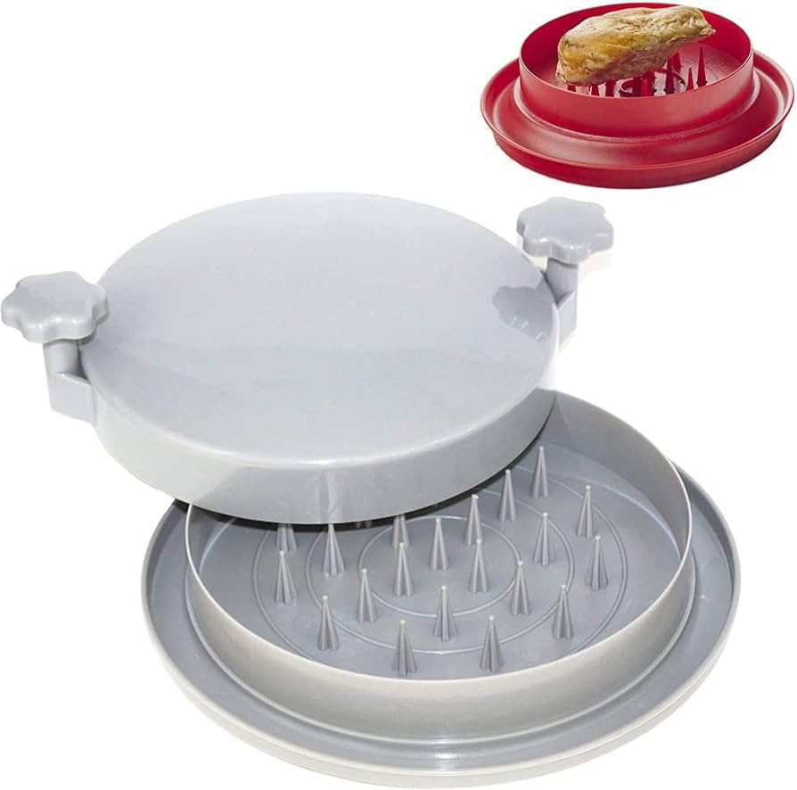 HaiZhiTong 10.3in Chicken Breast Shredder Mincer Mincer Tool with Handle and Anti-Slip Bottom Mat... | Amazon (US)