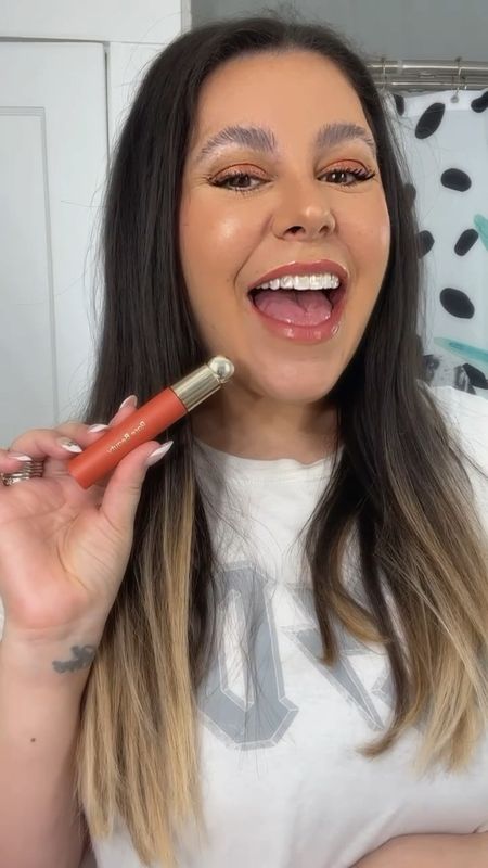 Tried the Rare Beauty Tinted Lip Oil in shade JOY that I was able to snag during the Sephora Sale! My Invisalign was a paid actor in this video🤣

#LTKsalealert #LTKBeautySale #LTKbeauty