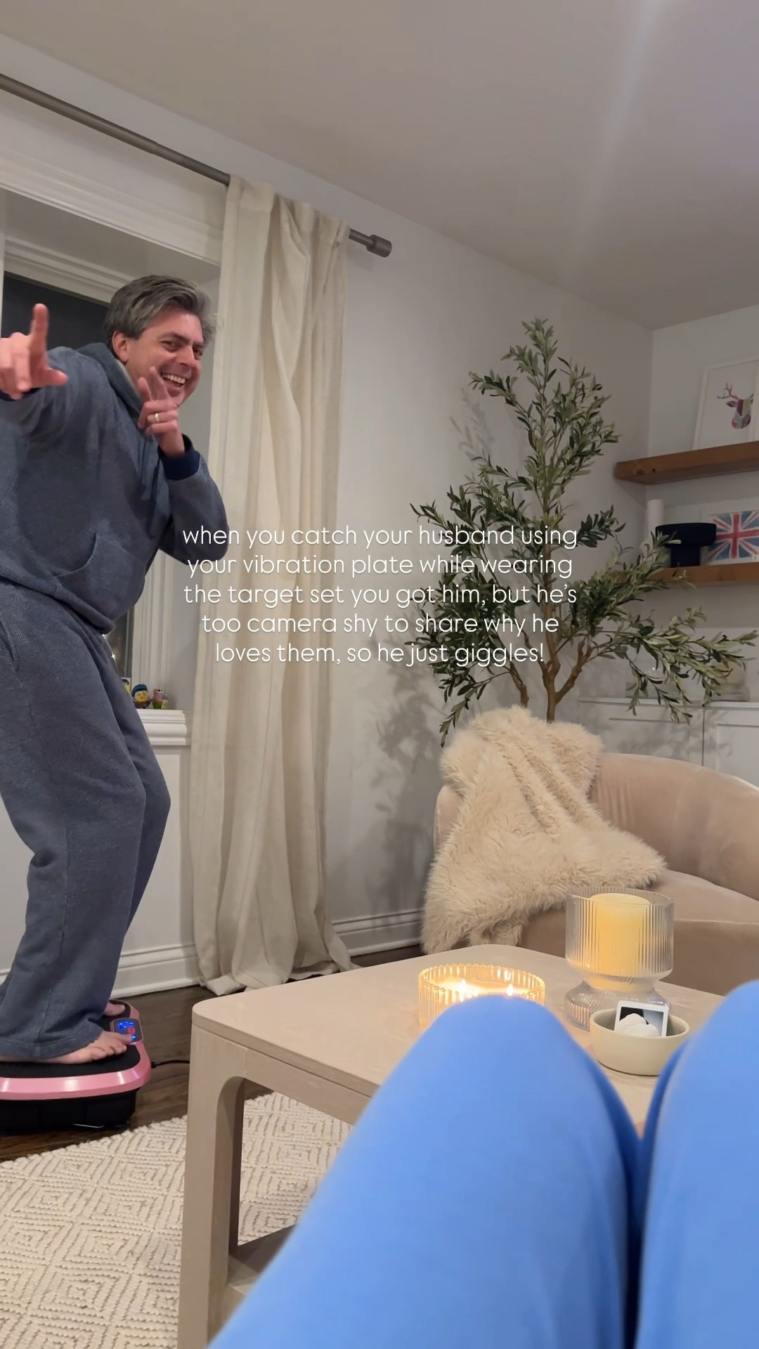 i well and truly influenced him! 💪 

and let me tell ya, he’s not an easy one to influence. firstly, he’s into data and facts. so seeing him on my vibration plate means a lot. he’s seen how it’s helping me and is open to try! it’s easy to get the girls on board, but when you reach the guys too…well that’s next level!! 

annnnnd, my husband likes his fancy brands…so seeing him wearing, rocking and loving this target lounge set (on repeat may i add)…amazing!! 👌 



vibration plate • wellness • target men’s • influenced • 

#targetstyle 

#LTKfitnessgoals #LTKdayinmylife #LTKMens