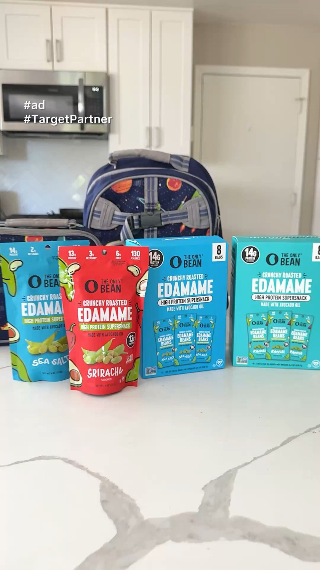 #ad #targetPartner If your kids are anything like mine, the first thing they ask when they get home from school is, "Can I have a snack?" 😂

Between school, sports, dance, and all the activities that come with the school year, I'm always looking for easy snack options to keep on hand.

I recently picked up @the_onlybean during a Target run, and they've been such an easy addition to our lunchboxes and after-school snack routine. The Only Bean Crunchy Roasted Edamame is crunchy, plant-based, gluten-free, and has up to 14g of protein per serving. I love that they're easy to pack, and my kids love the crunch and different flavor options.

Whether I'm packing lunchboxes for the next day or grabbing snacks before we head out to practice, these have become one of our go-to snacks for busy weekdays.

You can find The Only Bean at @target, making it an easy, kid-approved swap for traditional chips or crackers during snack time. 💚

#target #TheOnlyBean #BackToSchool

#LTKKids #LTKmomlife #LTKfoodie