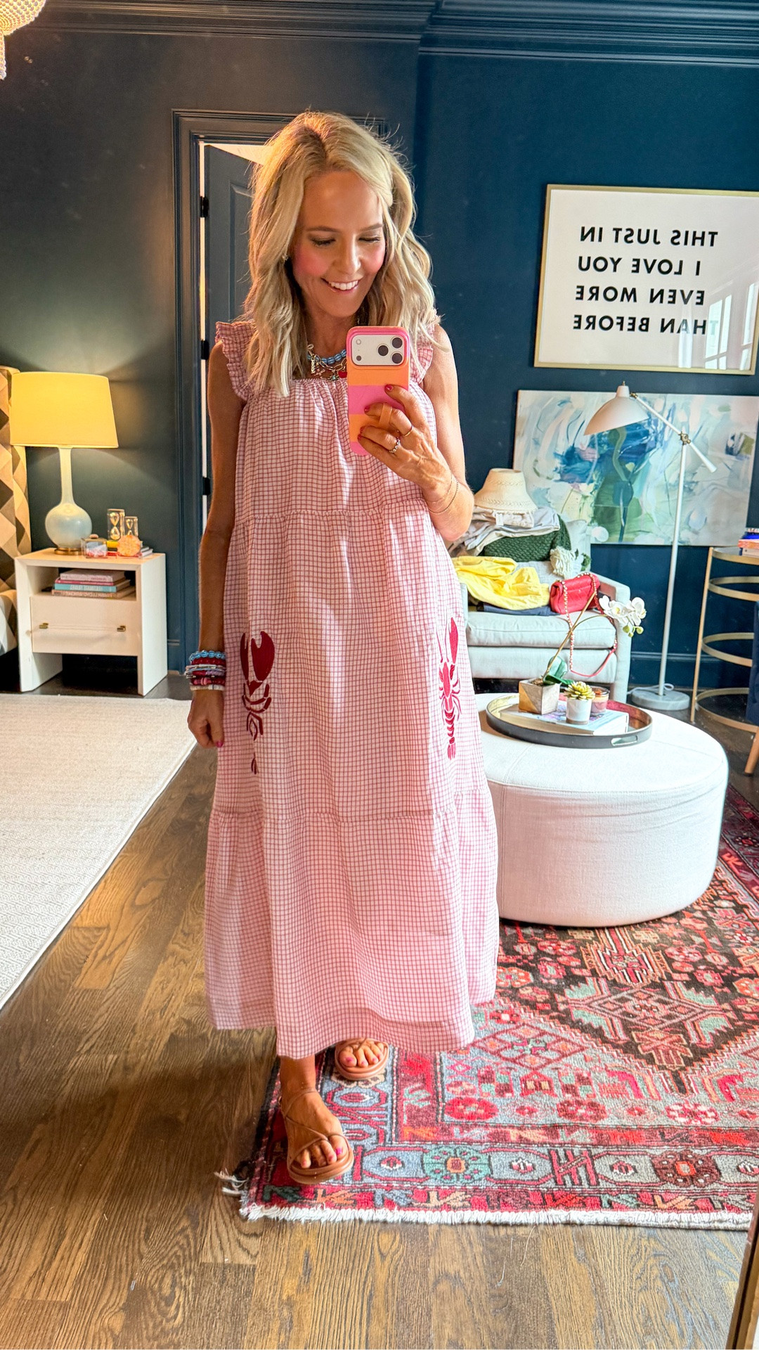the perfect lobster maxi!! 30% off this weekend at @Avara • wearing XS •

#LTKootd #LTKSeasonal #LTKSaleAlert