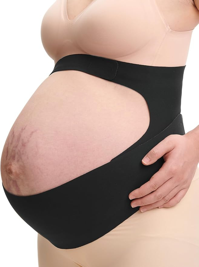 Momcozy Pregnancy Belly Band, CozySupport Ergonest Maternity Belly Band, Invisible Pregnancy Belt... | Amazon (US)