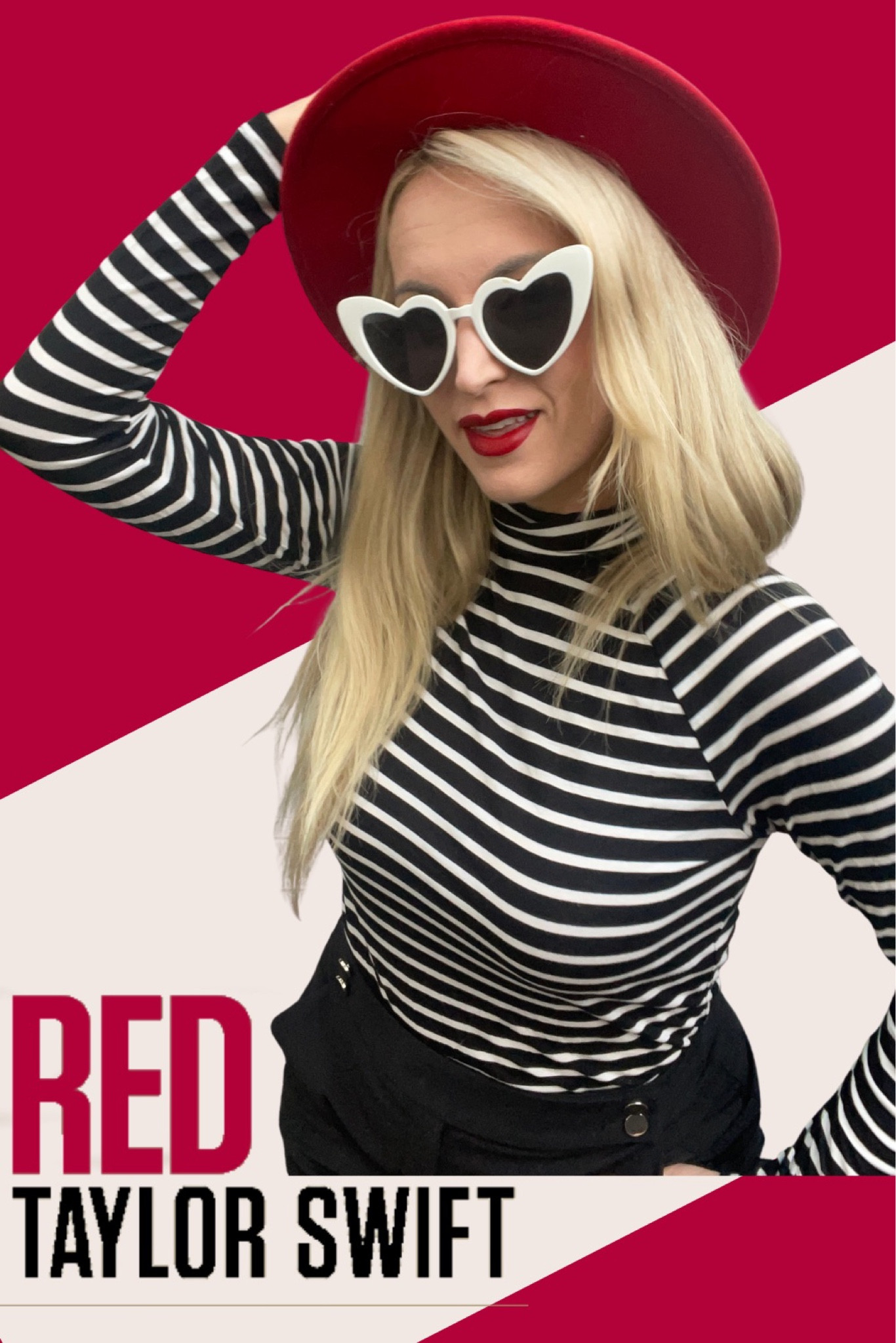 Taylor swift red era Halloween costume DIY! 
.
Taylor swift costume - Halloween costume for women 