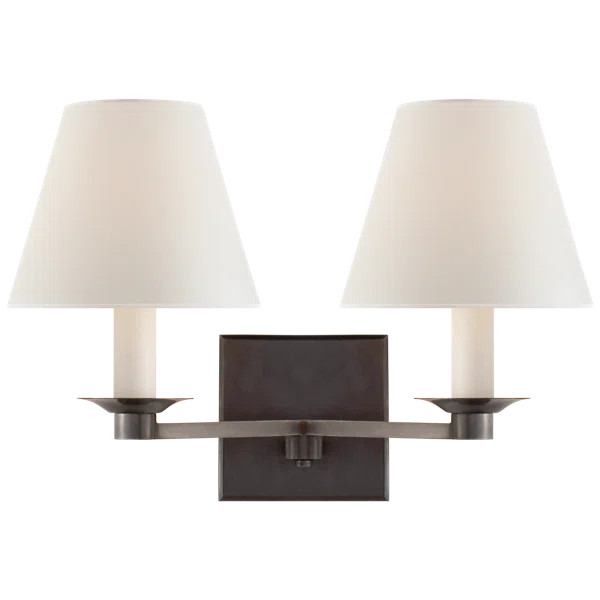 Ralph Lauren Evans Double Arm Sconce | Wayfair North America