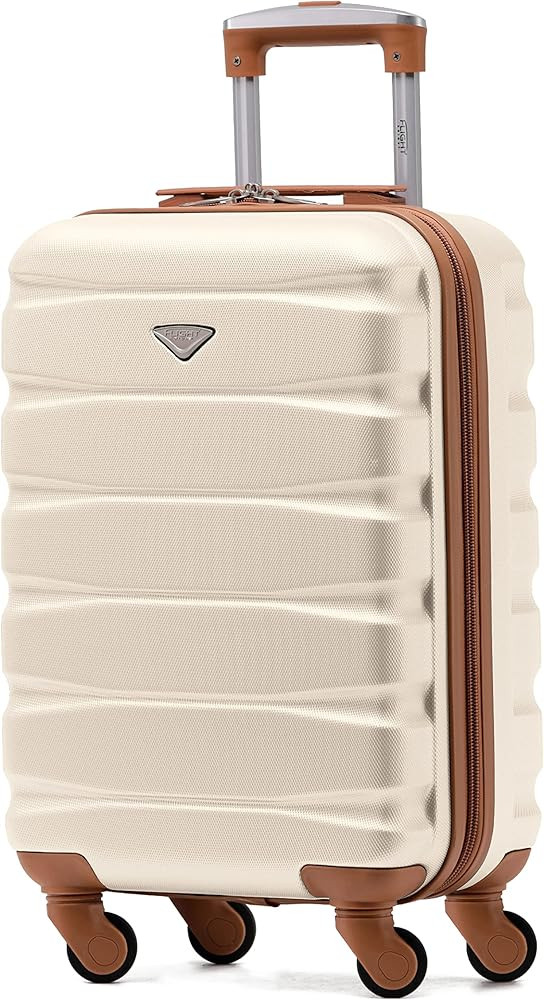 Flight Knight Cabin Suitcase 55x35x20, Carry On for Over 100 Airlines Like Ryanair, EasyJet, Brit... | Amazon (UK)