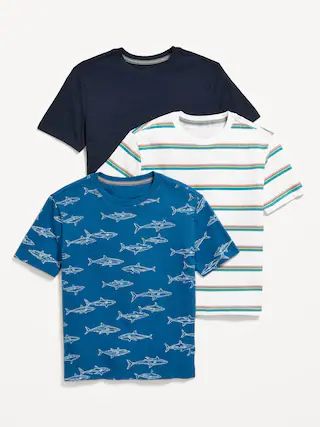 Softest Crew-Neck T-Shirt 3-Pack for Boys | Old Navy (US)