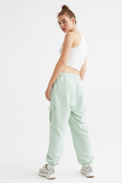 Nylon cargo trousers | H&M (US + CA)