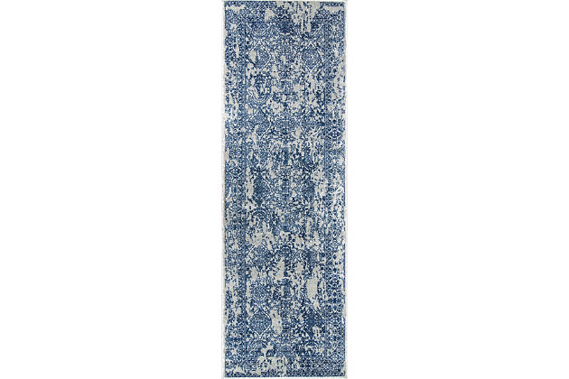 Nuloom Vintage Odell Floral 2' 8" x 8' Runner Rug | Ashley Homestore
