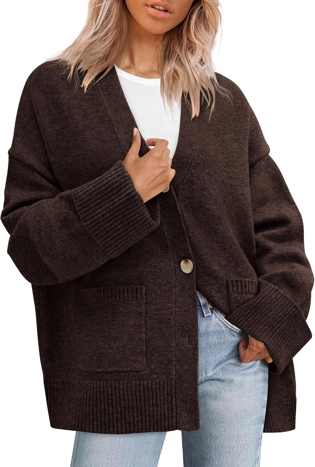 PRETTYGARDEN Women's Winter Oversized Cardigan Sweaters | Amazon (US)