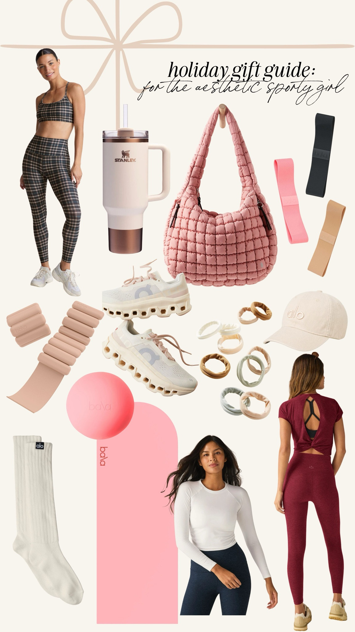 Holiday gift guide for the athletic aesthetic girly! 

#LTKHoliday #LTKFindsUnder100 #LTKGiftGuide