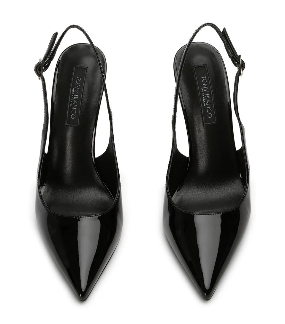 Asti Black Patent Heels | Heels | Tony Bianco USA | Tony Bianco US
