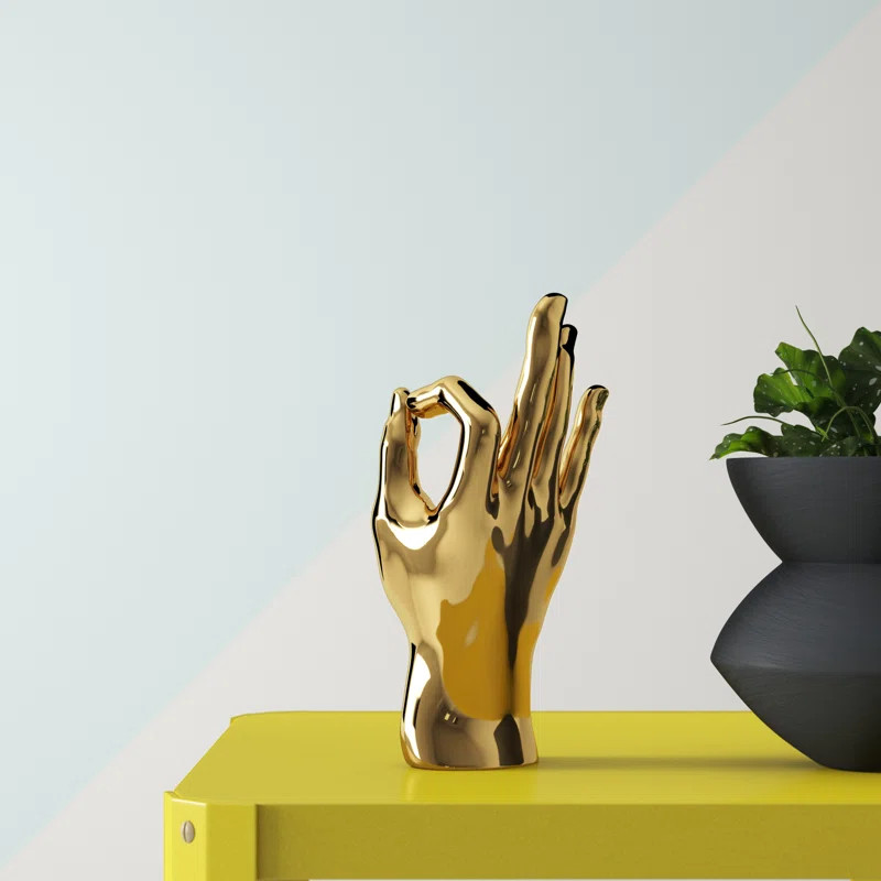 Aridai Ok Hand Table Top Sculpture | Wayfair Professional