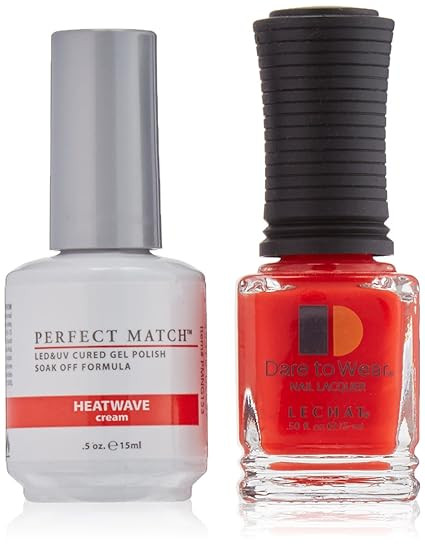 LECHAT Perfect Match Nail Polish, Heatwave, 0.500 Ounce | Amazon (US)