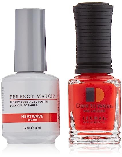 LECHAT Perfect Match Nail Polish, Heatwave, 0.500 Ounce | Amazon (US)