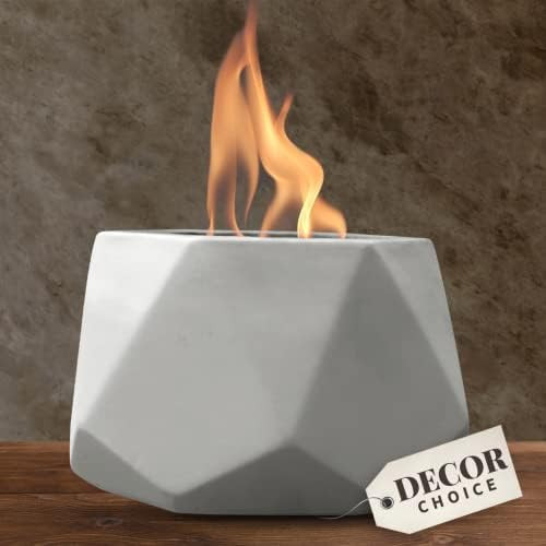Table Top Fire Pit Bowl - Personal Fireplace, Indoor Fire Pit Tabletop, Indoor Smores Maker Mini ... | Amazon (US)