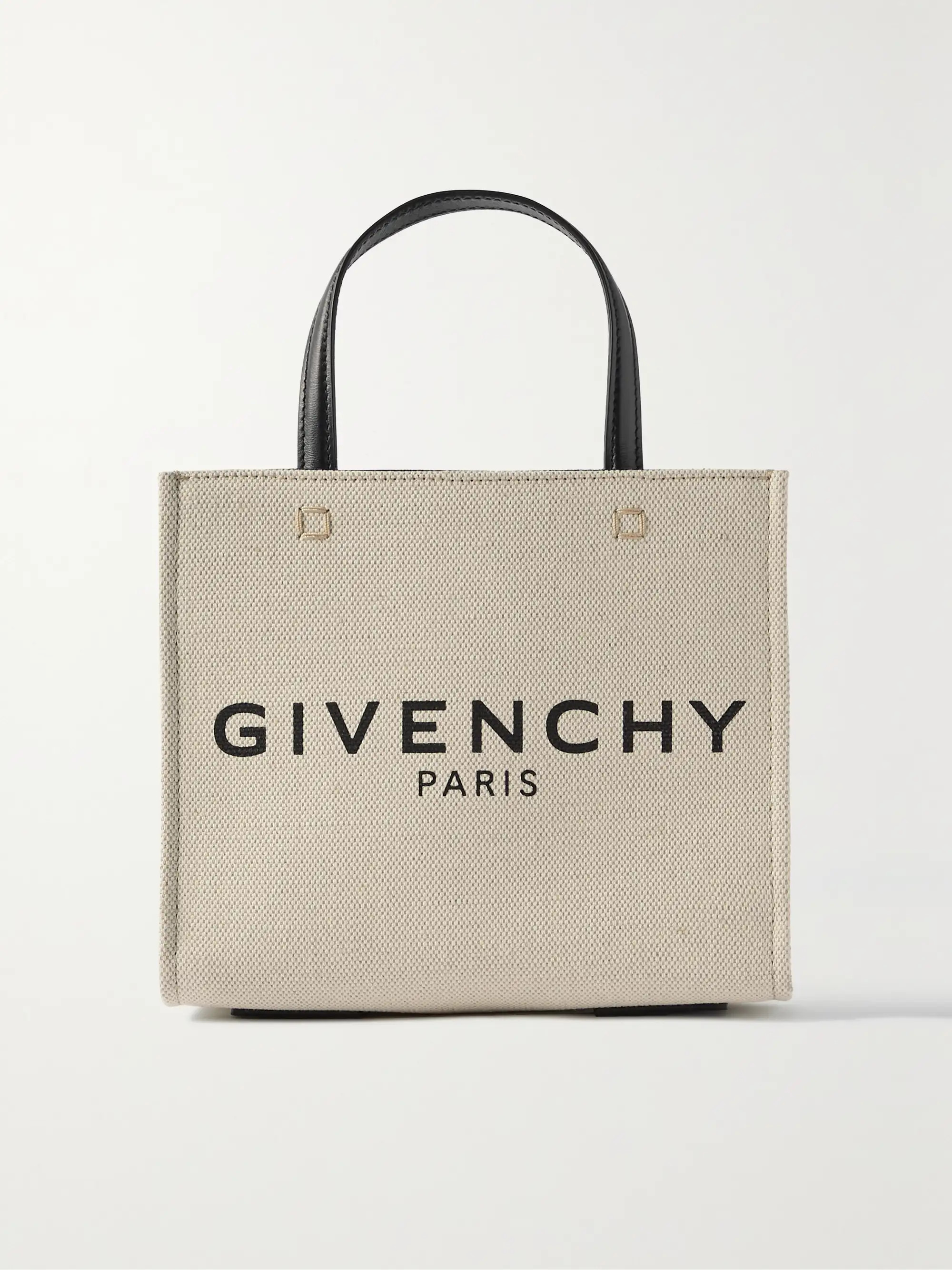 G-Tote mini leather-trimmed printed cotton-canvas tote | NET-A-PORTER (US)