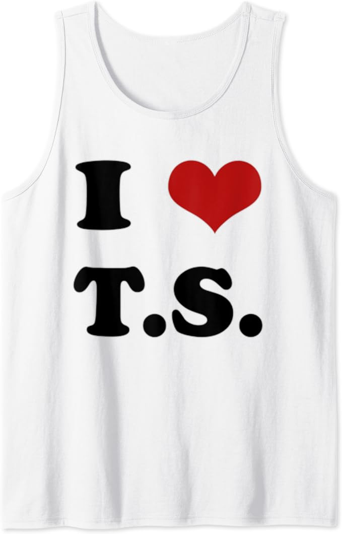 I Love TS Tank Top | Amazon (US)