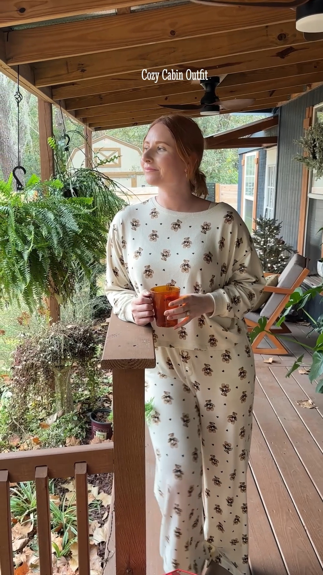 Teddy bear pajamas from American eagle size medium 

#LTKHoliday #LTKdayinmylife #LTKgrwm