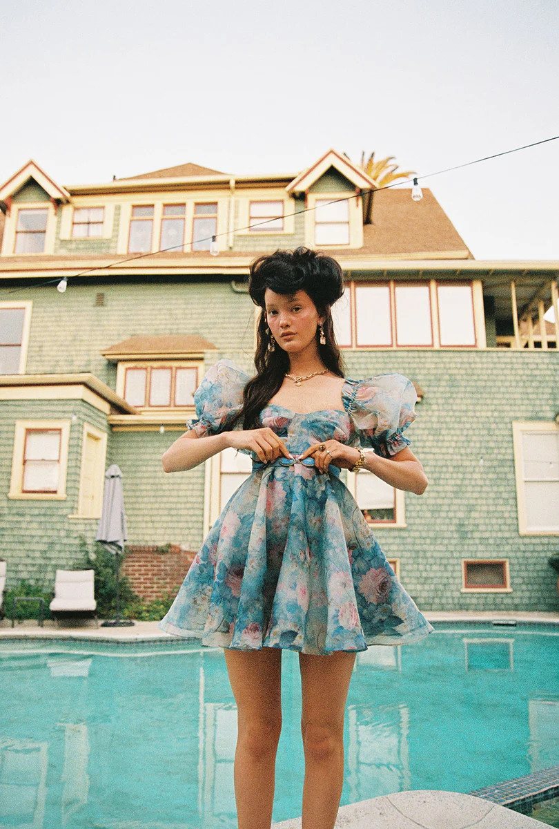 The Chateau Paper Parliament Dress | Selkie Collection