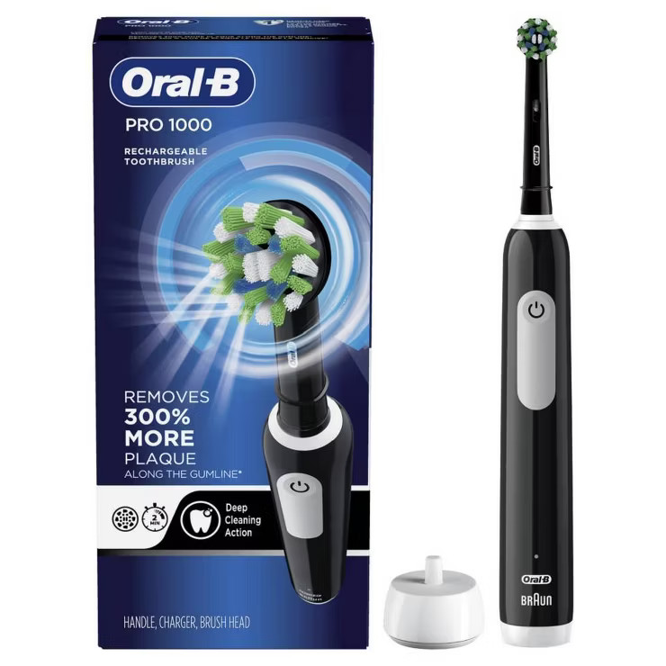 Oral-B Pro Crossaction 1000 Rechargeable Electric Toothbrush | Target