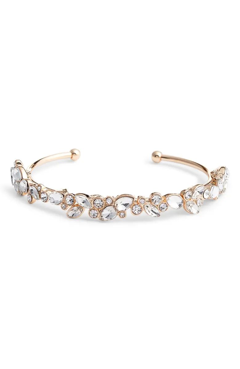 Mixed Cut Crystal Cuff | Nordstrom
