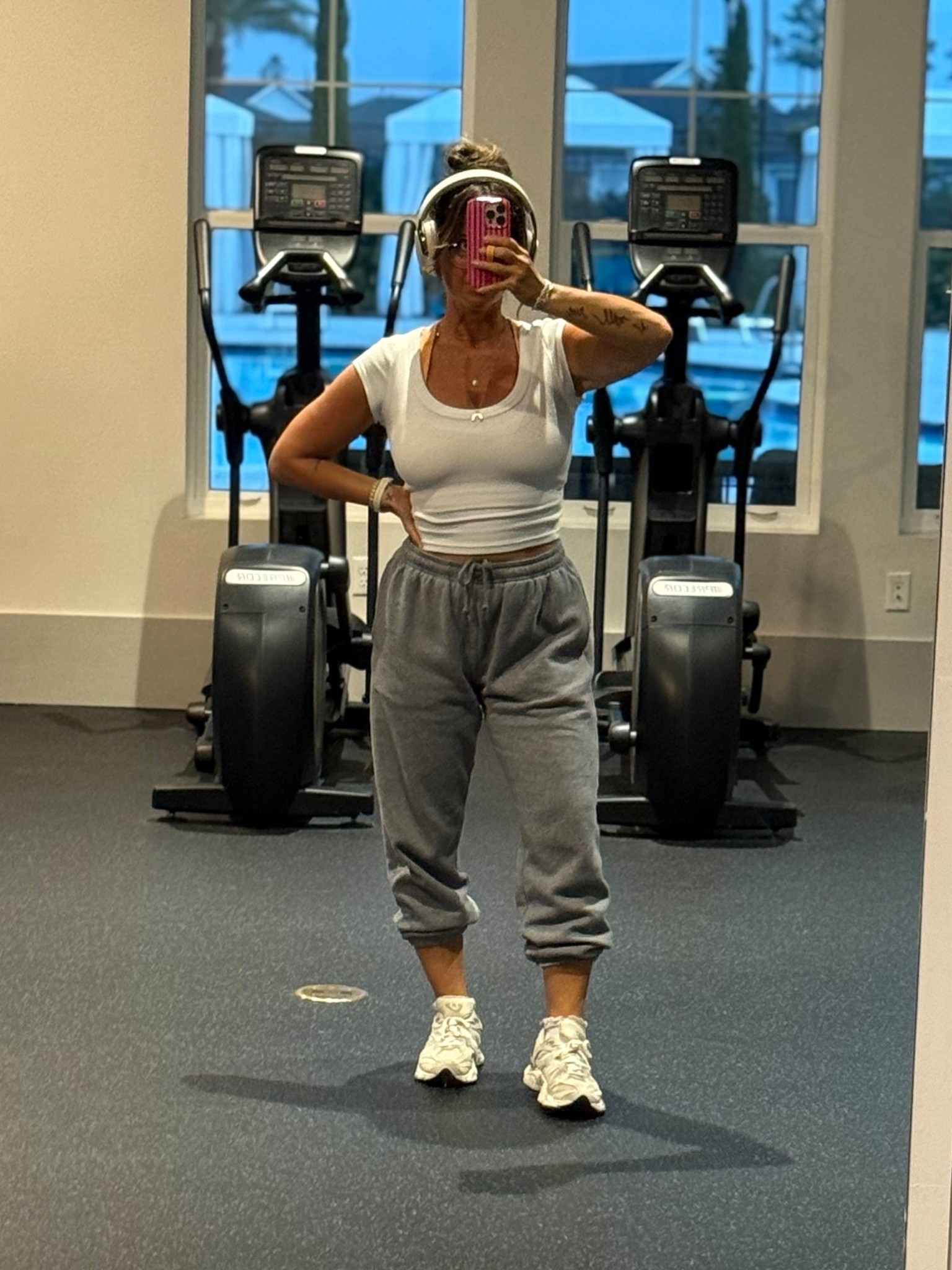 love these sweats. 
wearing men's small 
and small top 

#LTKfitnessgoals #LTKootd