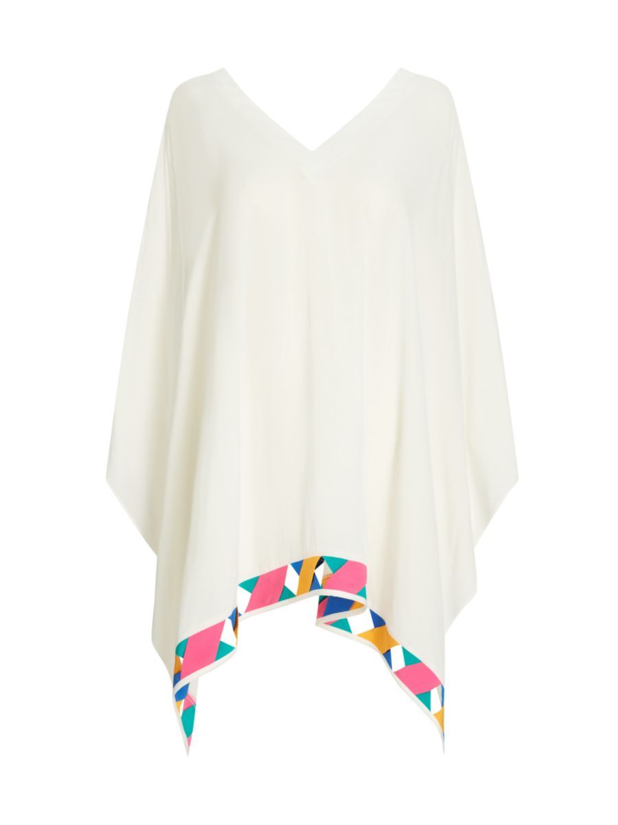 Tulum Chiffon Handkerchief Poncho Dress | Saks Fifth Avenue