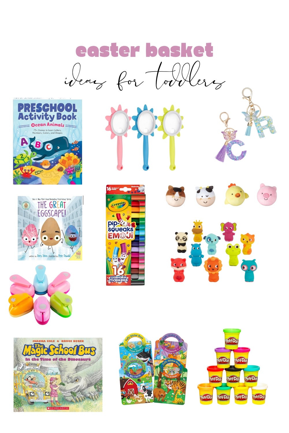 Easter | Easter basket | spring | toddler basket | toddler little kid little girl Easter | basket fillers | sticker books | activity books |  gifts for toddlers 

#LTKKids #LTKGiftGuide #LTKSeasonal
