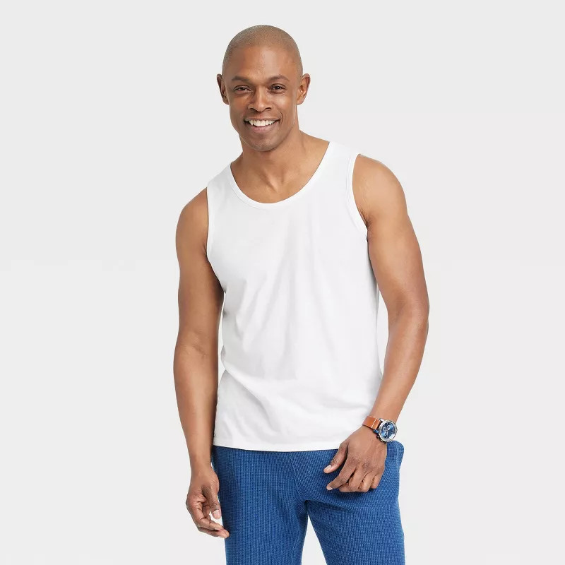 Men's Standard Fit Tank Top - Goodfellow & Co™ | Target