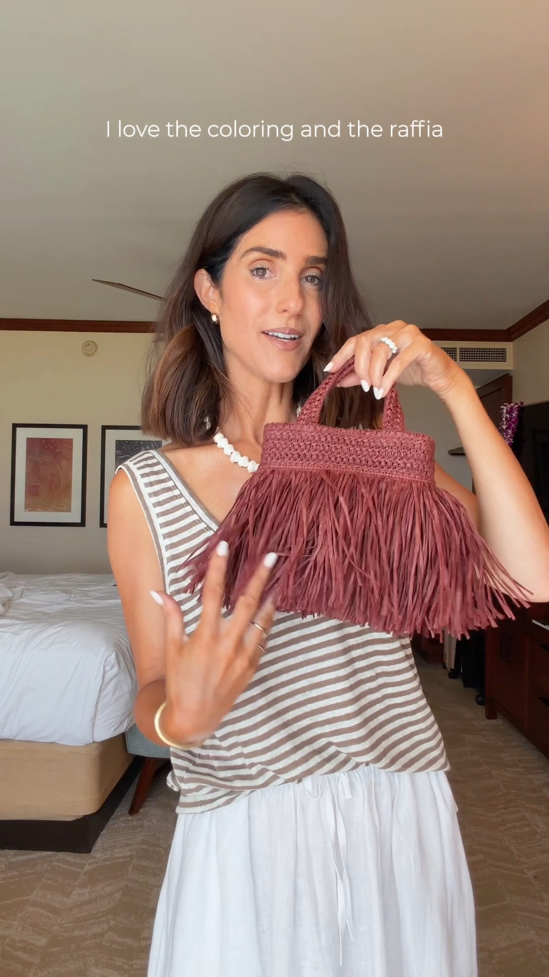 Bags I packed with me on vacation! I’m just shy of 5-7” wearing the size small skirt and tank( runs naturally oversized) #stylinbyaylin #aylin #handbags

#LTKSeasonal #LTKOver40