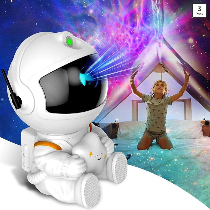 Astronaut Galaxy Projector, Star Projector Galaxy Light, Night Light for Kids, Nebula Ceiling LED... | Amazon (US)