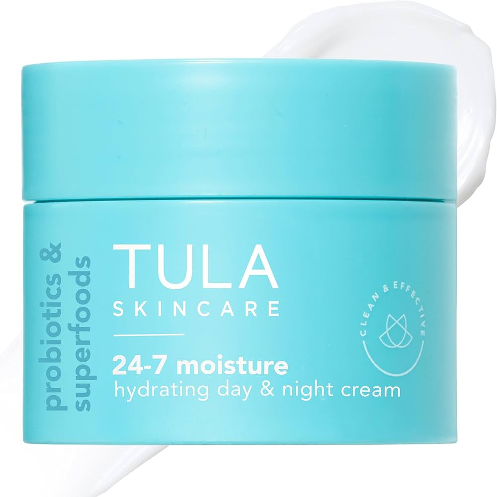 TULA Skin Care 24-7 Hydrating Day & Night Cream - Nourishing Moisturizer for Face, Maintain Skin ... | Amazon (US)