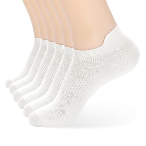 ATBITER Ankle Socks Womens and Men Thin Athletic Running Low Cut No Show Socks With Heel Tab 6-12 Pairs | Amazon (US)