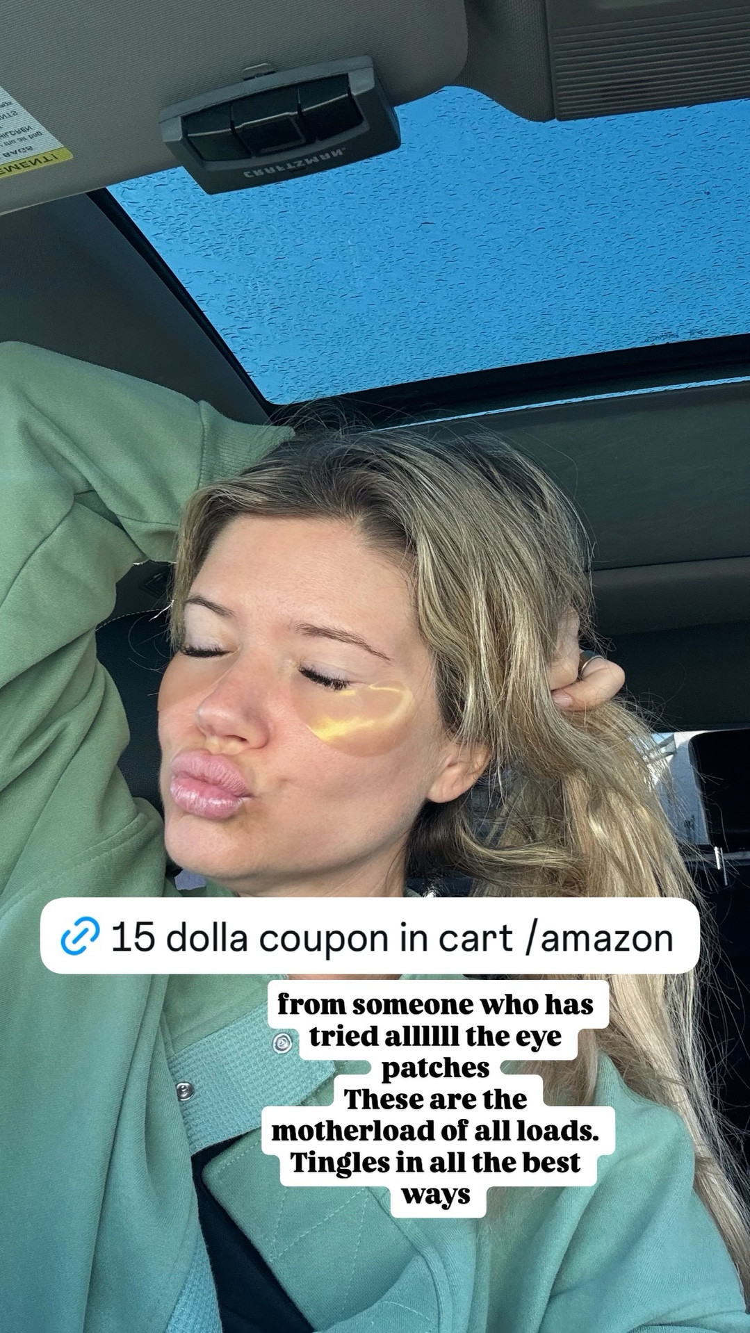 from someone who has tried allllll the eye patches
These are the motherload of all loads. 
Tingles in all the best ways