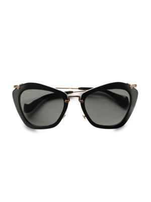 Noir Catwalk Cat Eye Sunglasses | Saks Fifth Avenue
