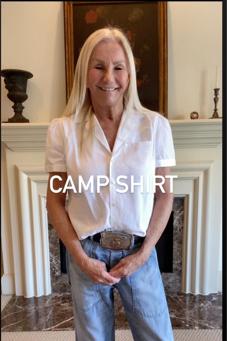 What a perfect top for summer: the camp shirt! 

#LTKStyleTip #LTKSeasonal #LTKVideo