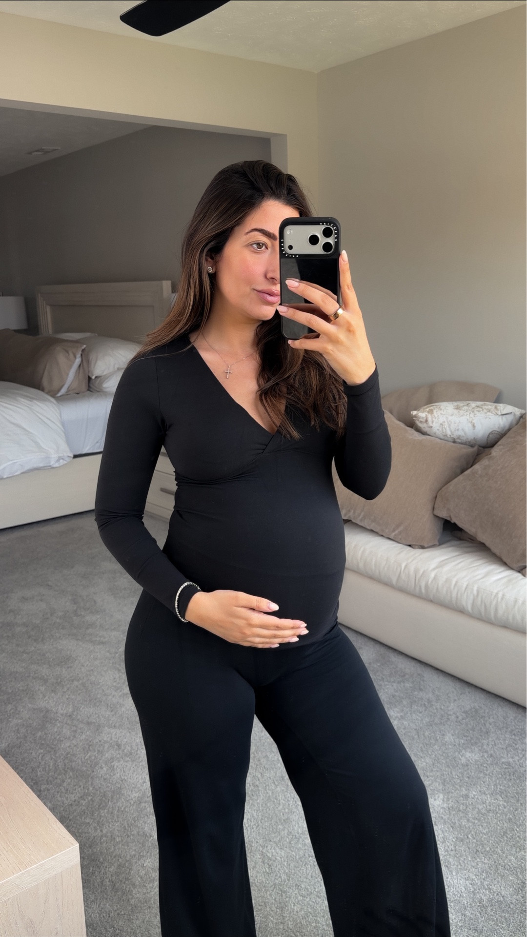 my favorite maternity outfit

#LTKgrwm #LTKmomlife #LTKBump